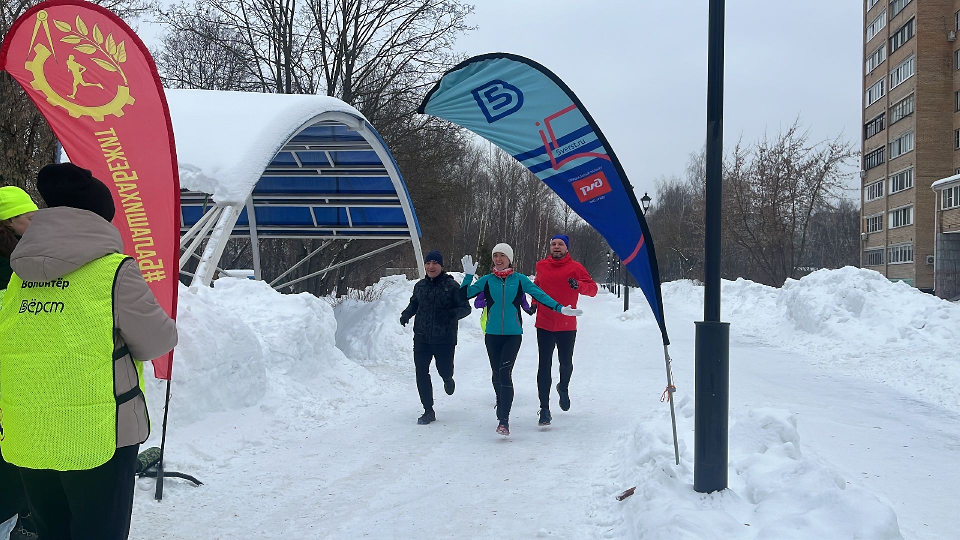 забег, балашиха, парк заречная, бег в парке,