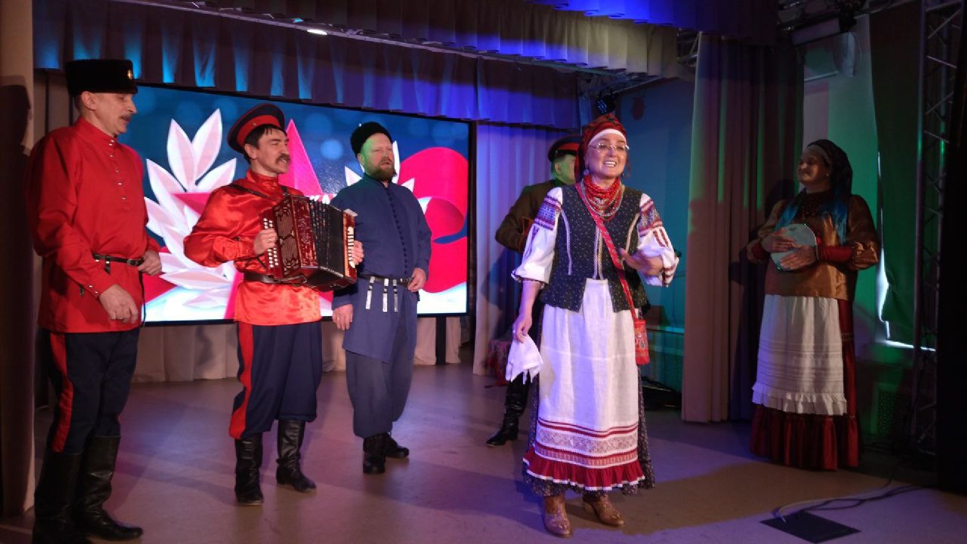 пушкино, концерт, казаки, день защитника отечества,