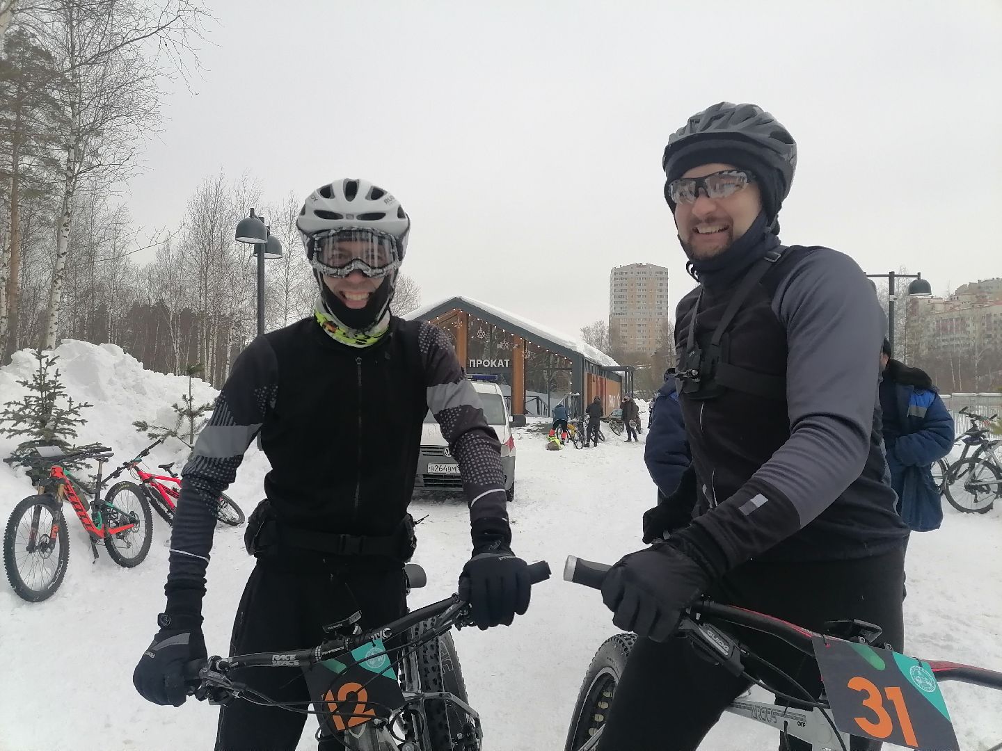 Велогонка, спорт в подмосковье, зима 2024,