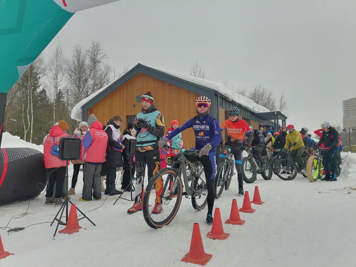 Велогонка, спорт в подмосковье, зима 2024,