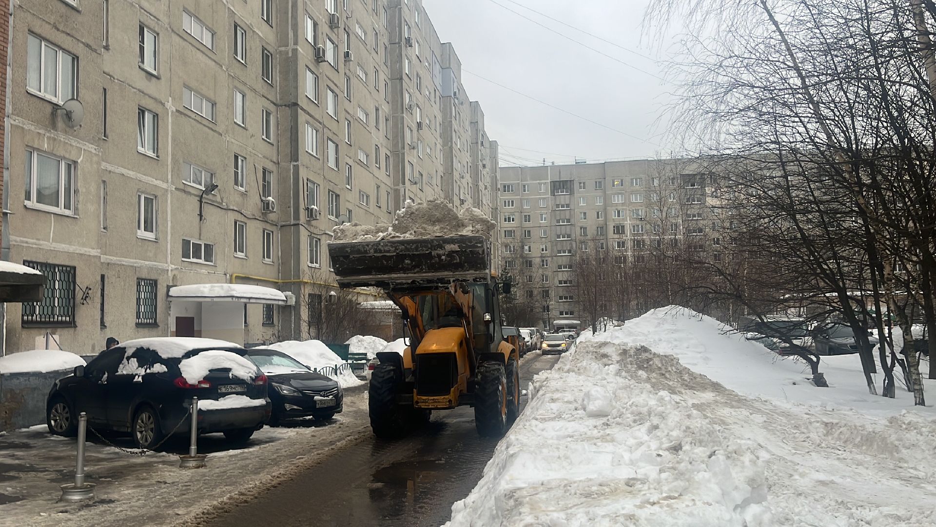 уборка снега, вывоз снега, уборка дворов,