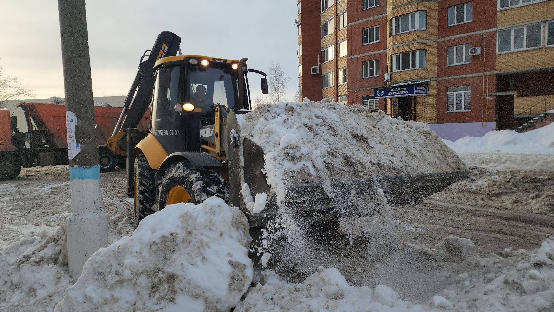 шатура, уборка города, уборка снега, дороги, жкх и благоустройство, жкх подмосковье,