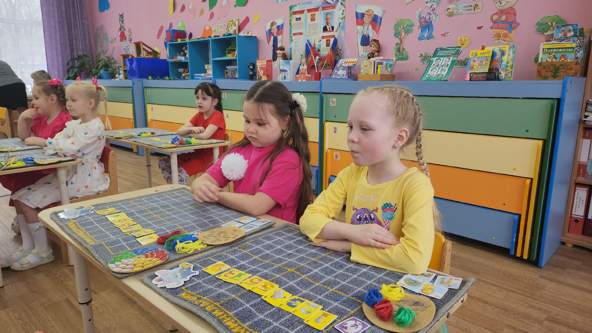 кашира, детский сад 7, школа 9, предшкола, коврограф мини ларчик, математика, подготовка к школе,