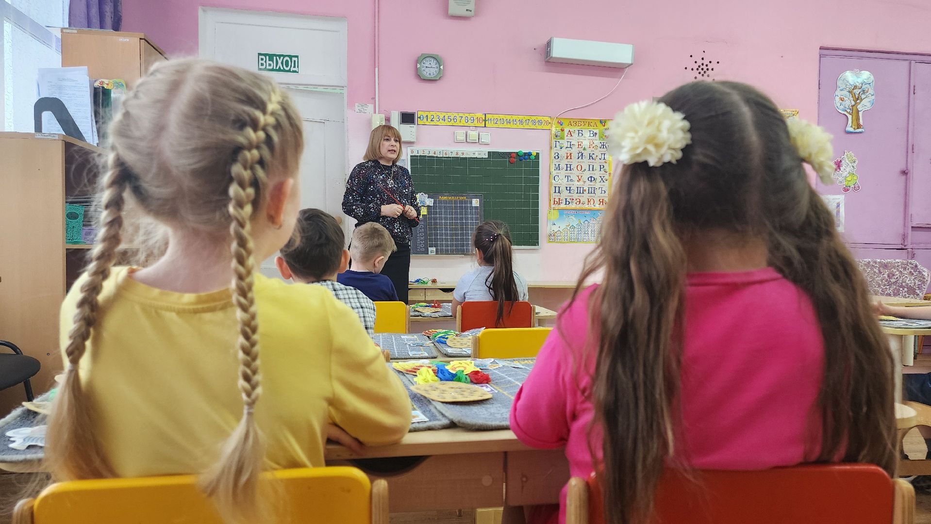 кашира, детский сад 7, школа 9, предшкола, коврограф мини ларчик, математика, подготовка к школе,