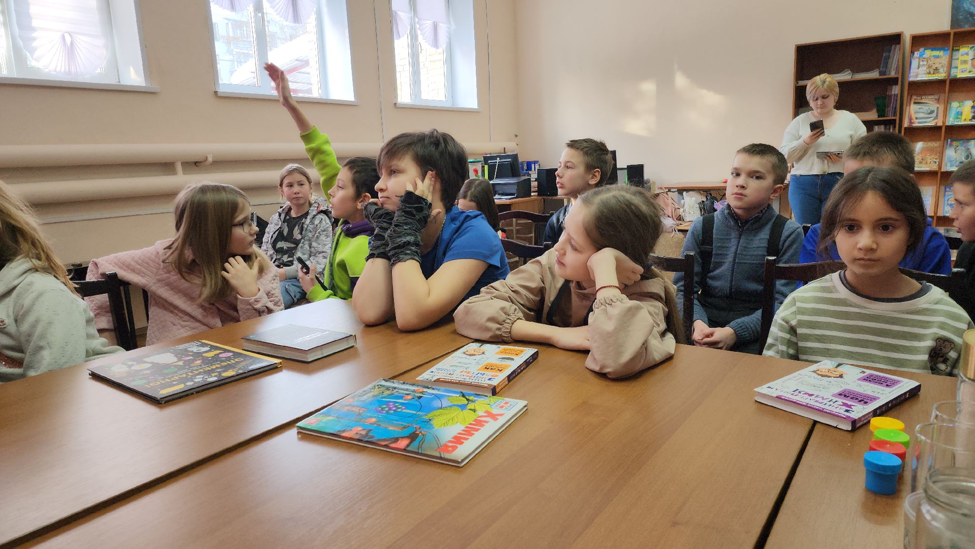 химия, урок химии, библиотека, рузская библиотека, рузский городской округ, образование, опыты,