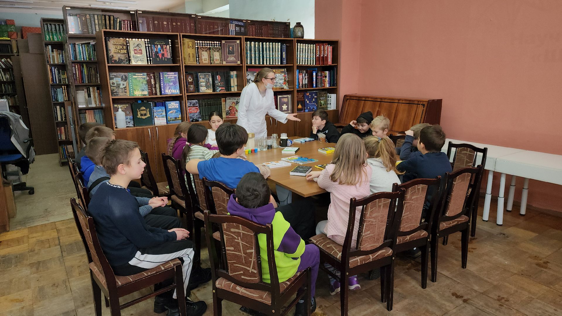 химия, урок химии, библиотека, рузская библиотека, рузский городской округ, образование, опыты,