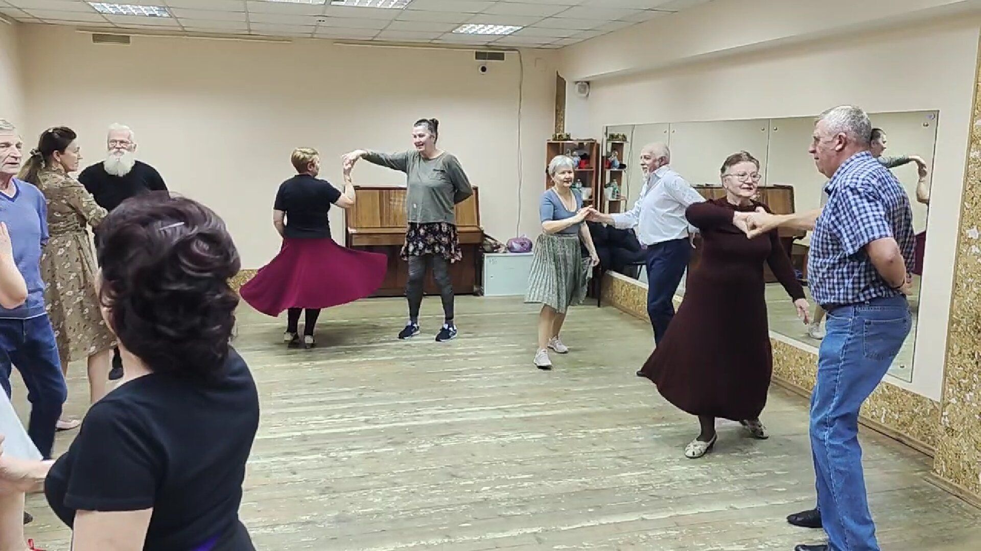 Активное долголетие, танцевальный клуб Ретро, Домодедово,