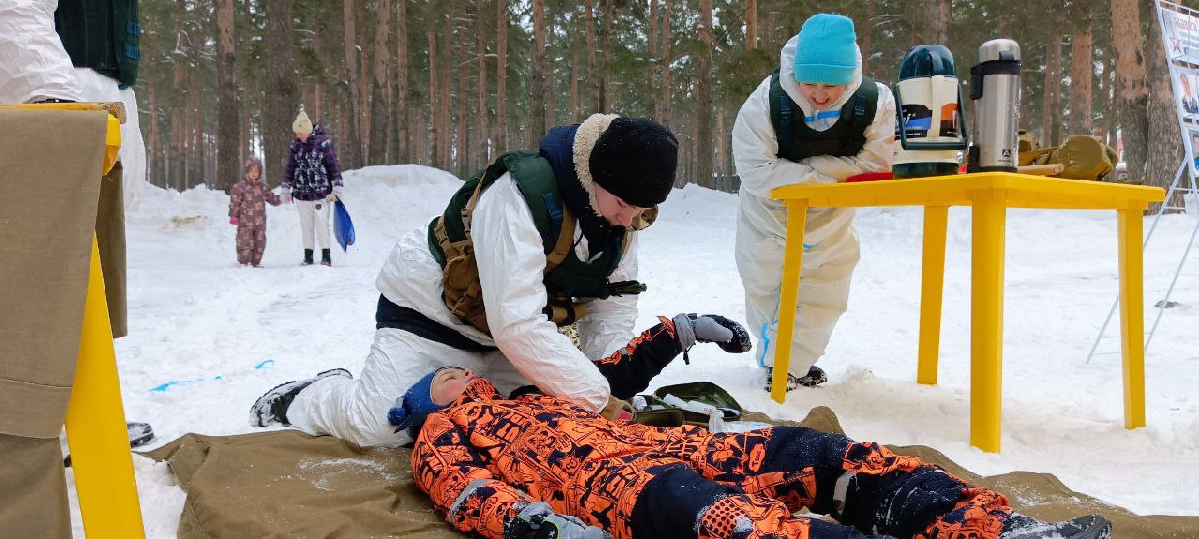 Дмитров, Парк Сосновый бор, Юнармия,