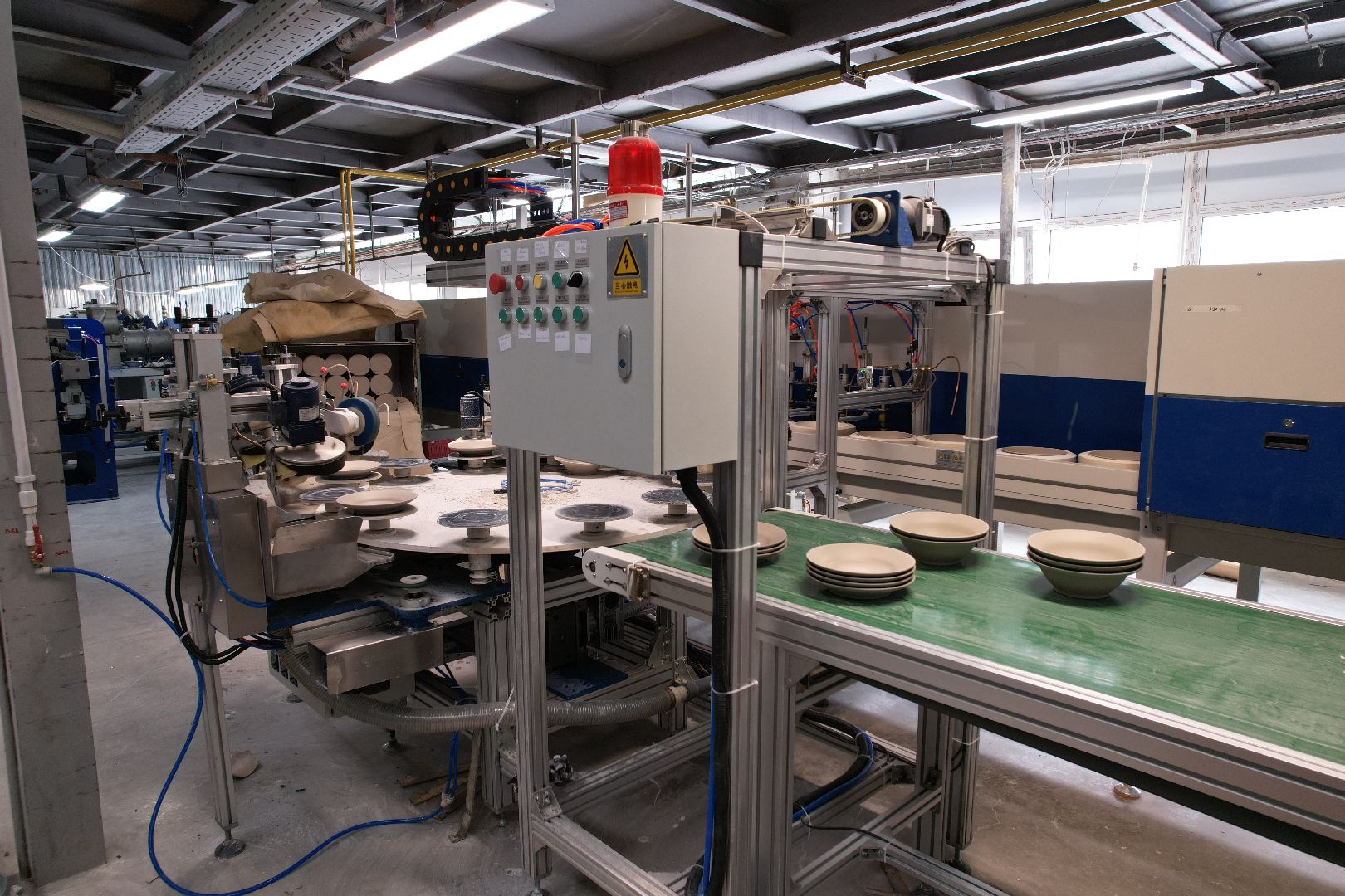 видео с коптера, завод, фарфор,