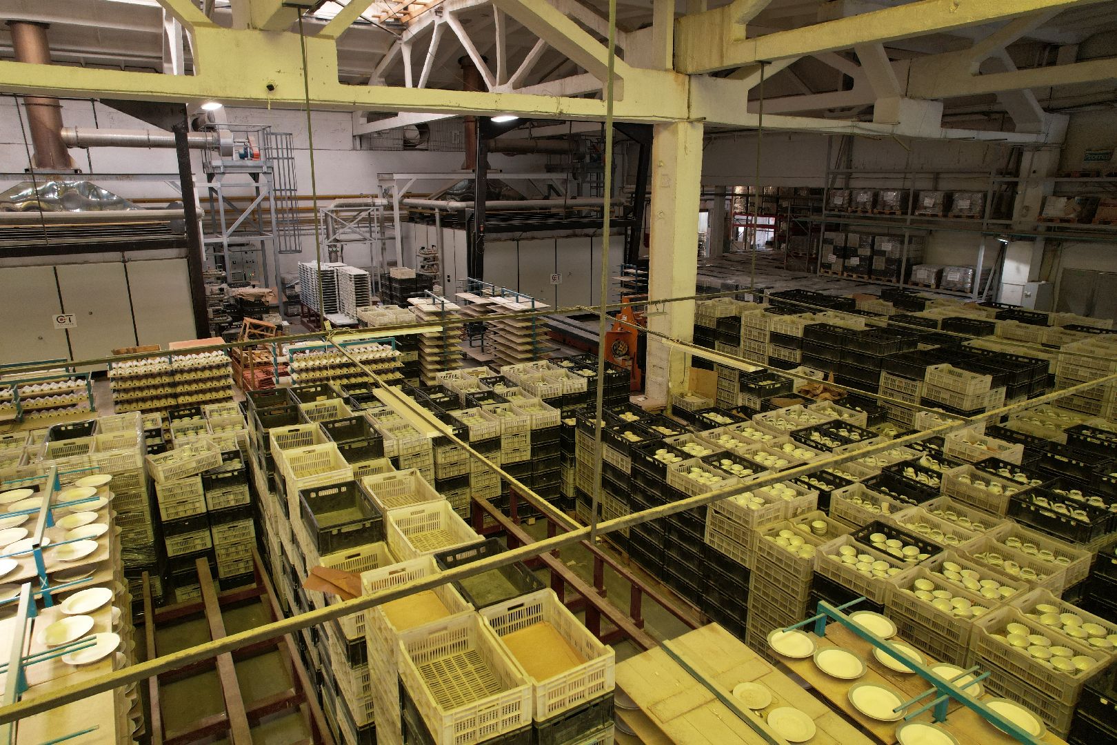 видео с коптера, завод, фарфор,