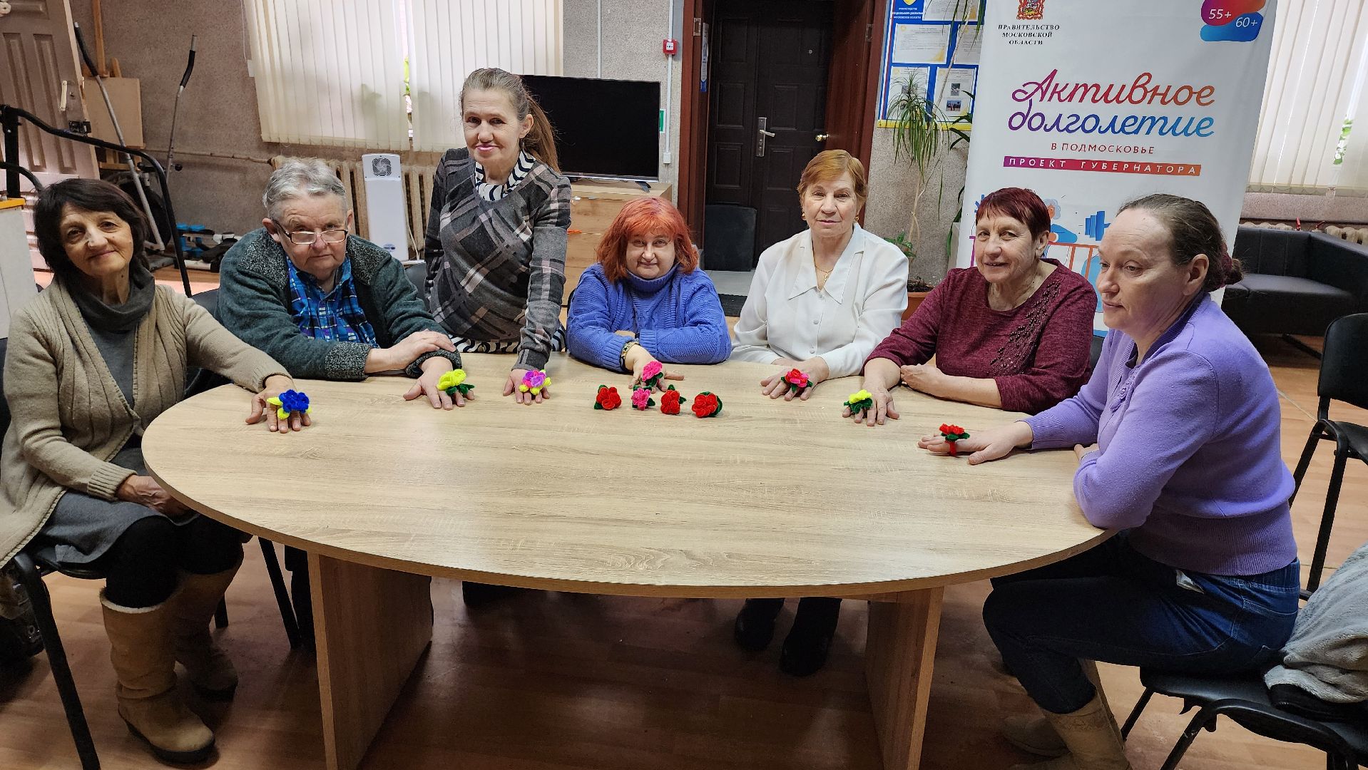 кашира, активное долголетие, синельная проволока, украшения, мастер-класс, кольцо, 8 марта,