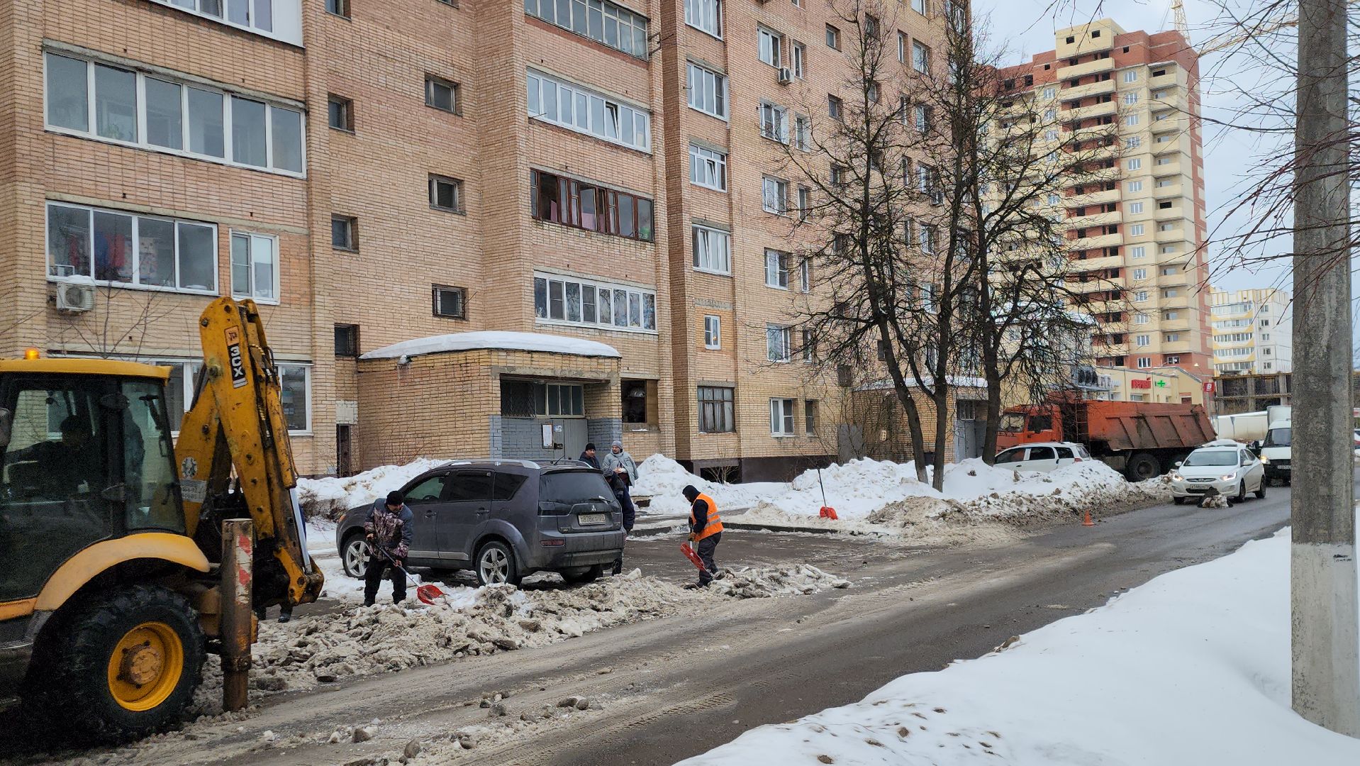 подольск, дороги,