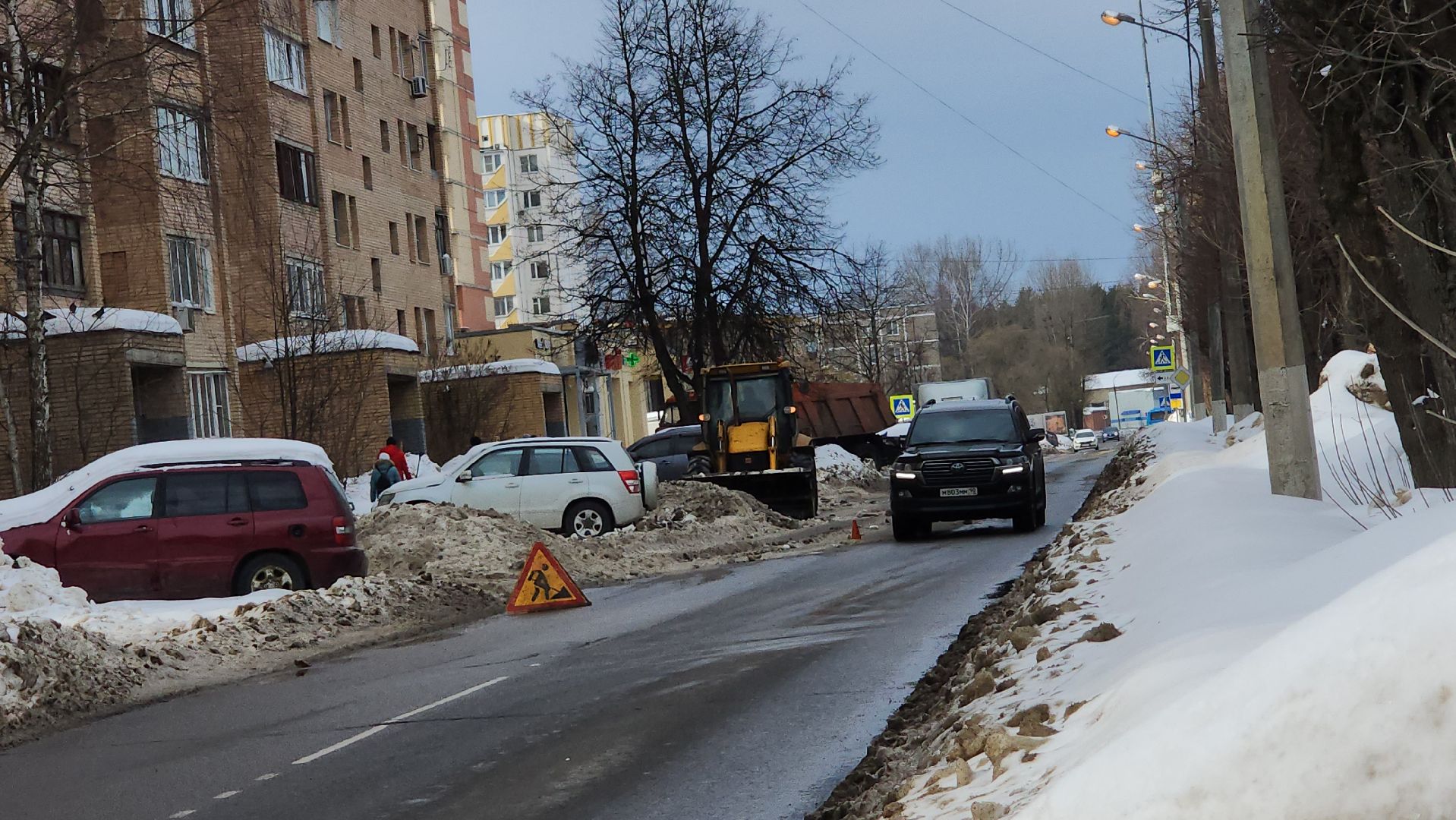 подольск, дороги,