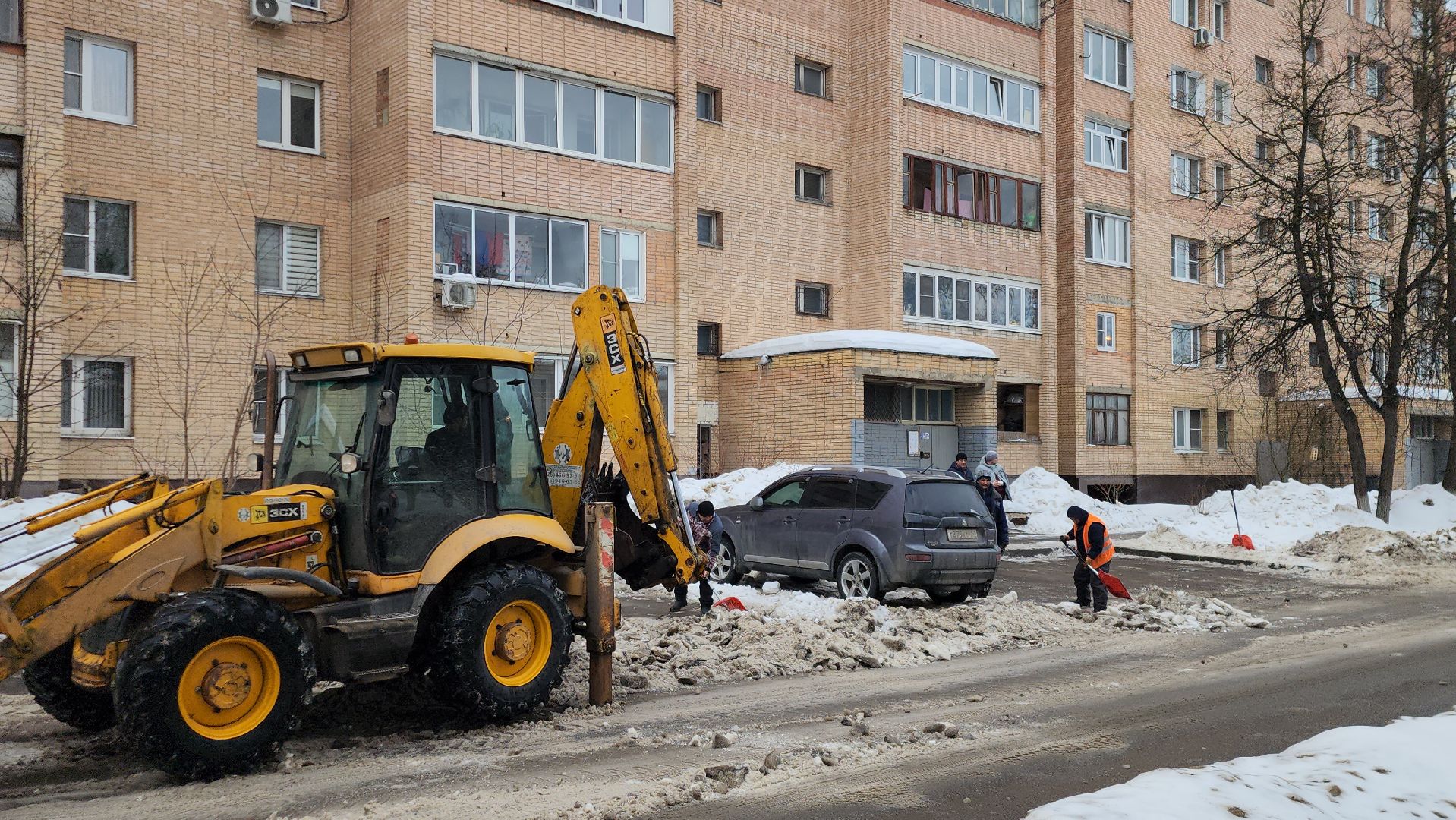 подольск, дороги,