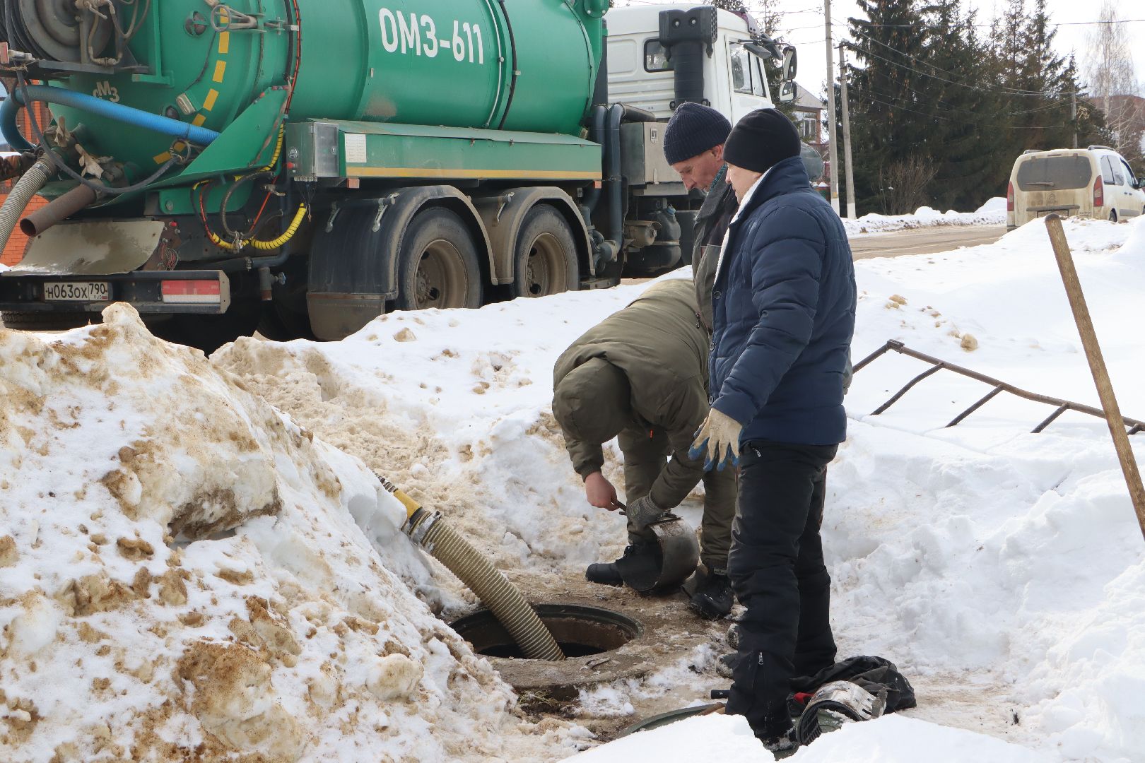 Серебряные Пруды, прорыв, ГВС, улица Механизаторов,
