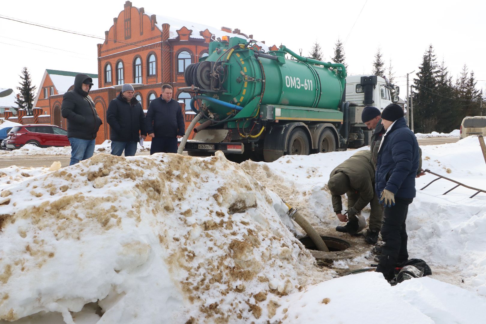 Серебряные Пруды, прорыв, ГВС, улица Механизаторов,