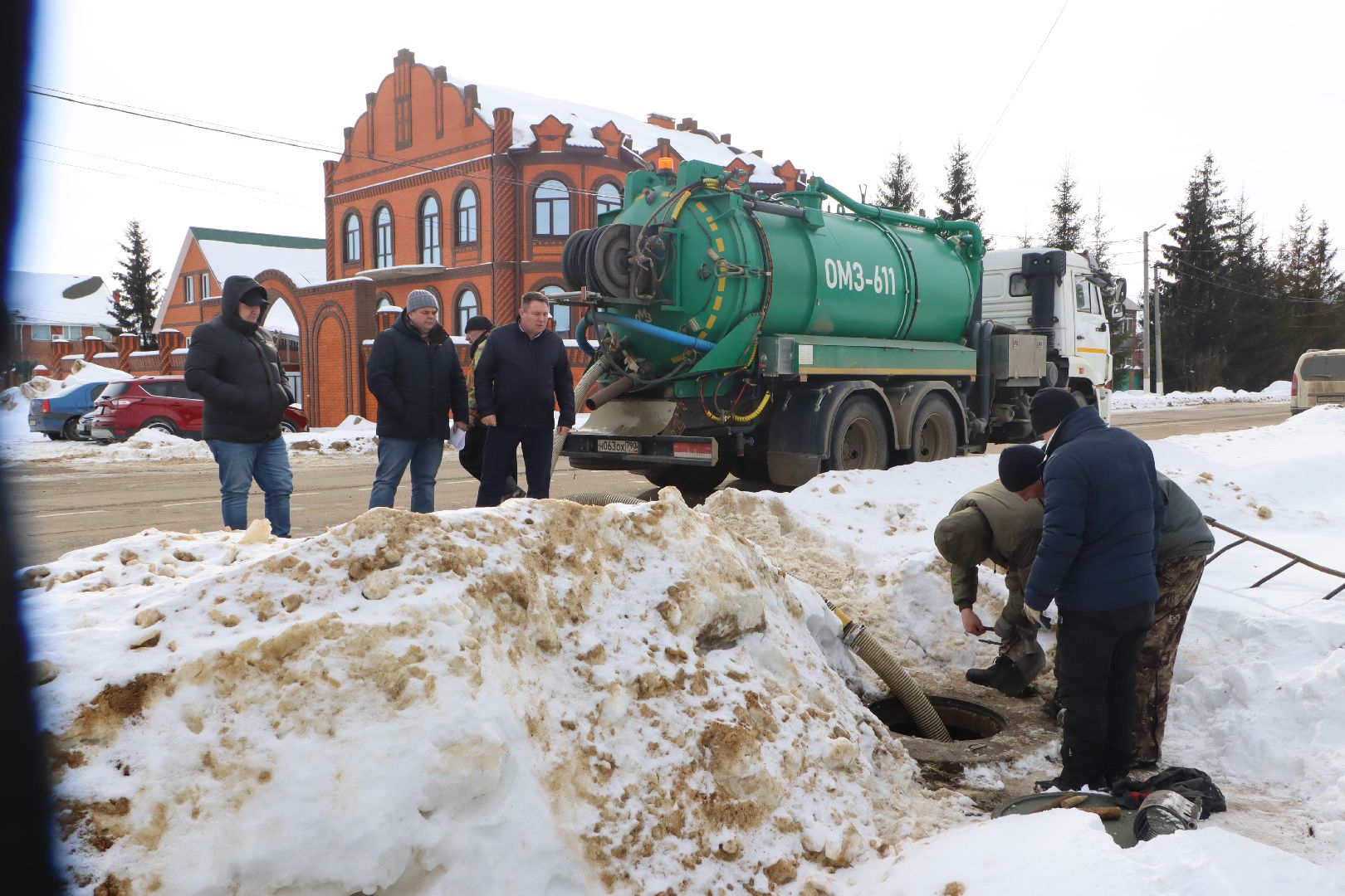 Серебряные Пруды, прорыв, ГВС, улица Механизаторов,