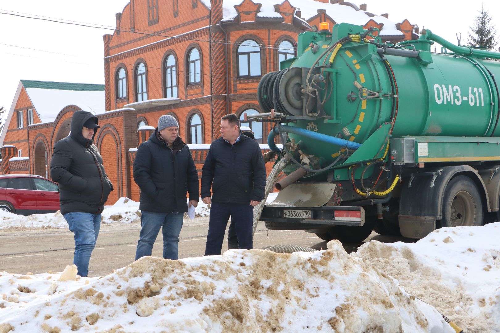 Серебряные Пруды, прорыв, ГВС, улица Механизаторов,