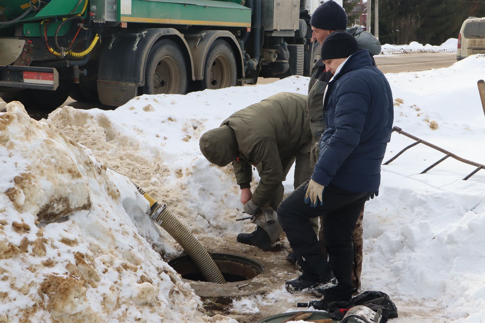 Серебряные Пруды, прорыв, ГВС, улица Механизаторов,