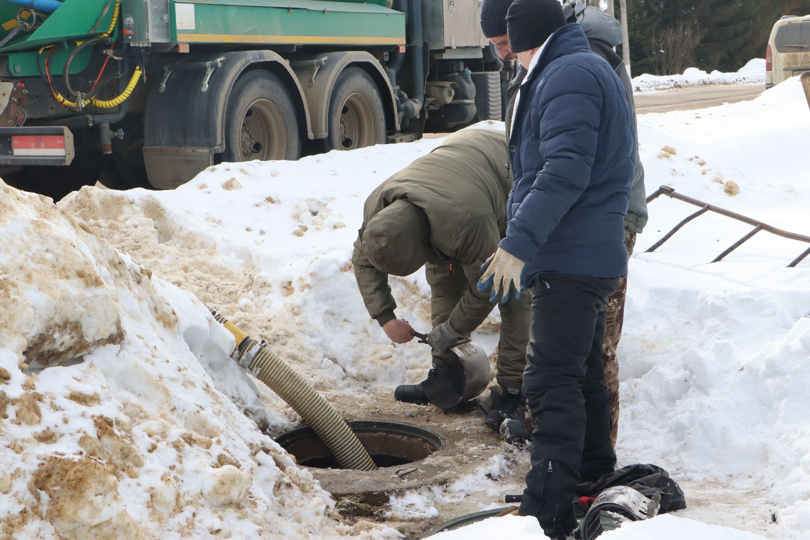 Серебряные Пруды, прорыв, ГВС, улица Механизаторов,