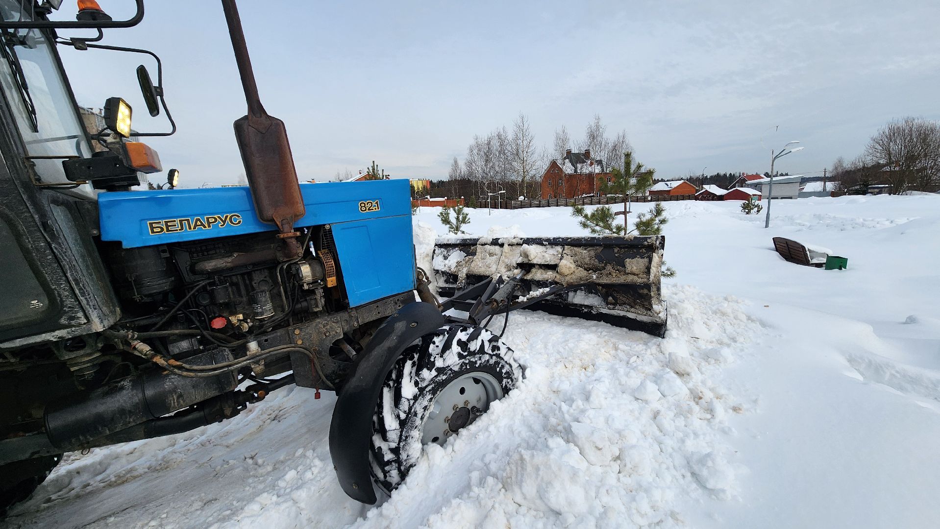 Солнечногорск, Ложки, ЖКХ, уборка снега,