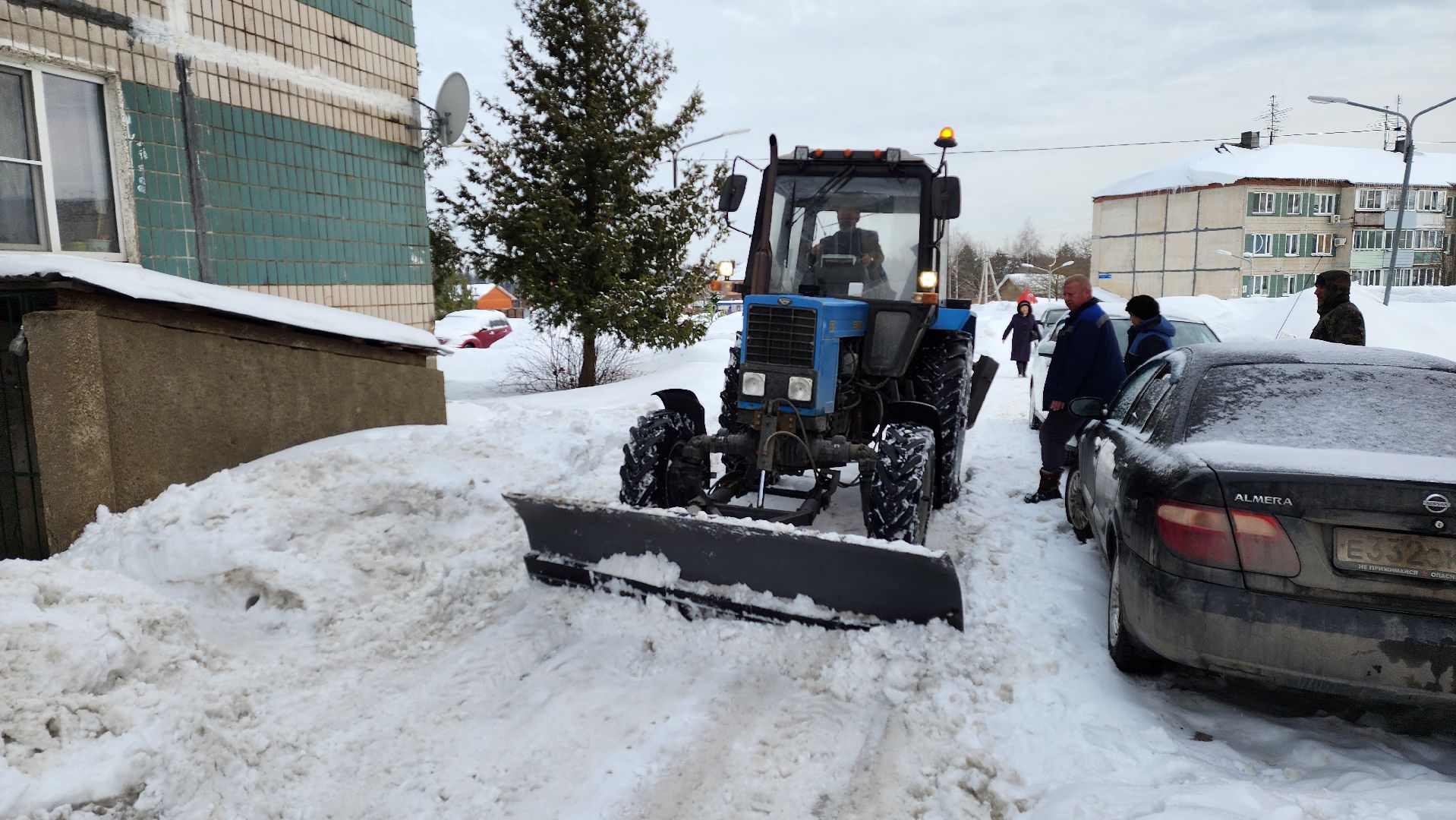 Солнечногорск, Ложки, ЖКХ, уборка снега,