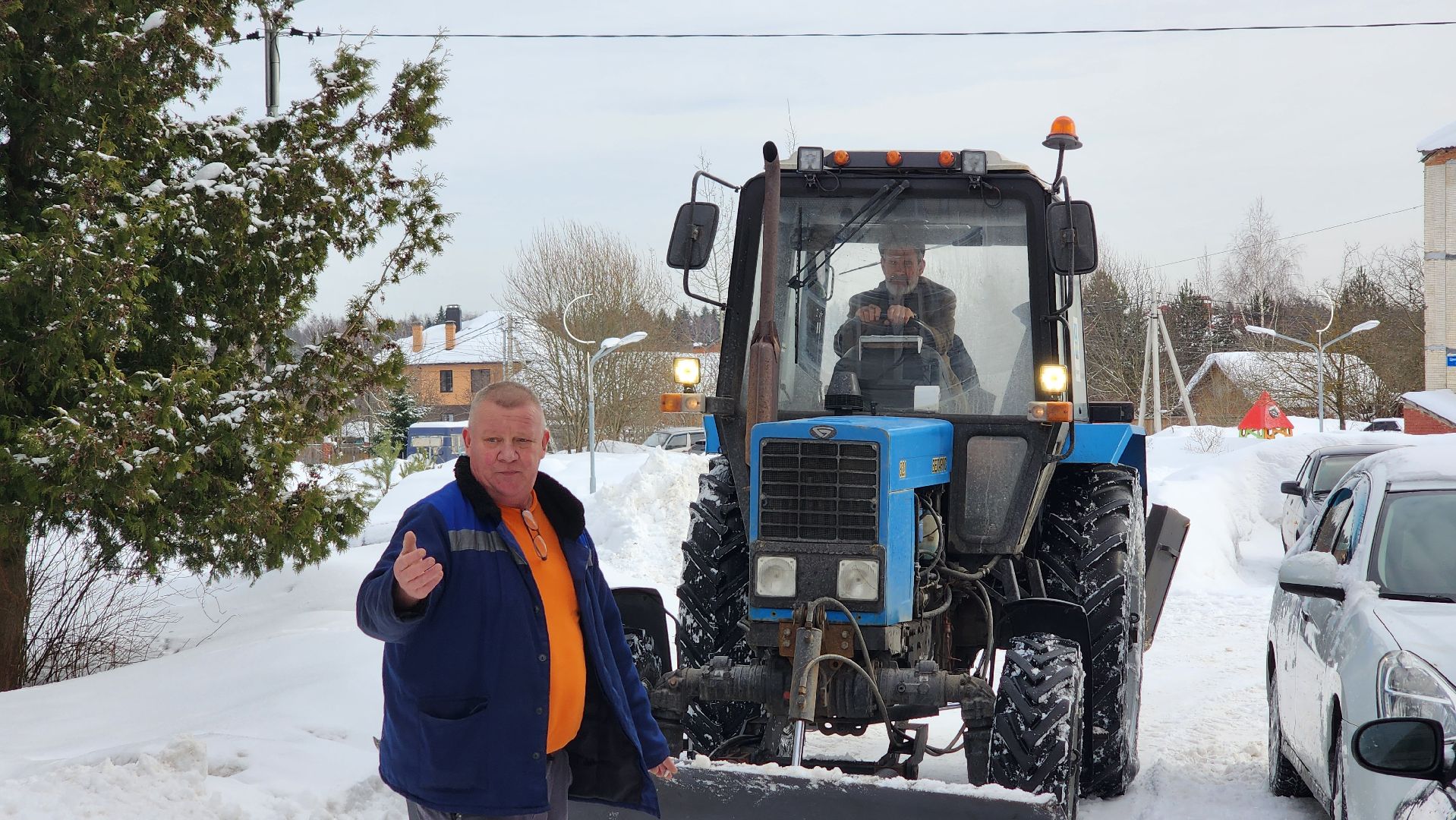 Солнечногорск, Ложки, ЖКХ, уборка снега,
