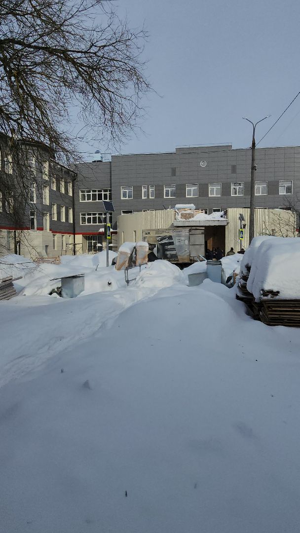 капитальный ремонт, поликлиника Жуковской ОКБ, взрослая поликлиника, детская поликлиника, обрудование, Эдуард Семенов, завершение, март,
