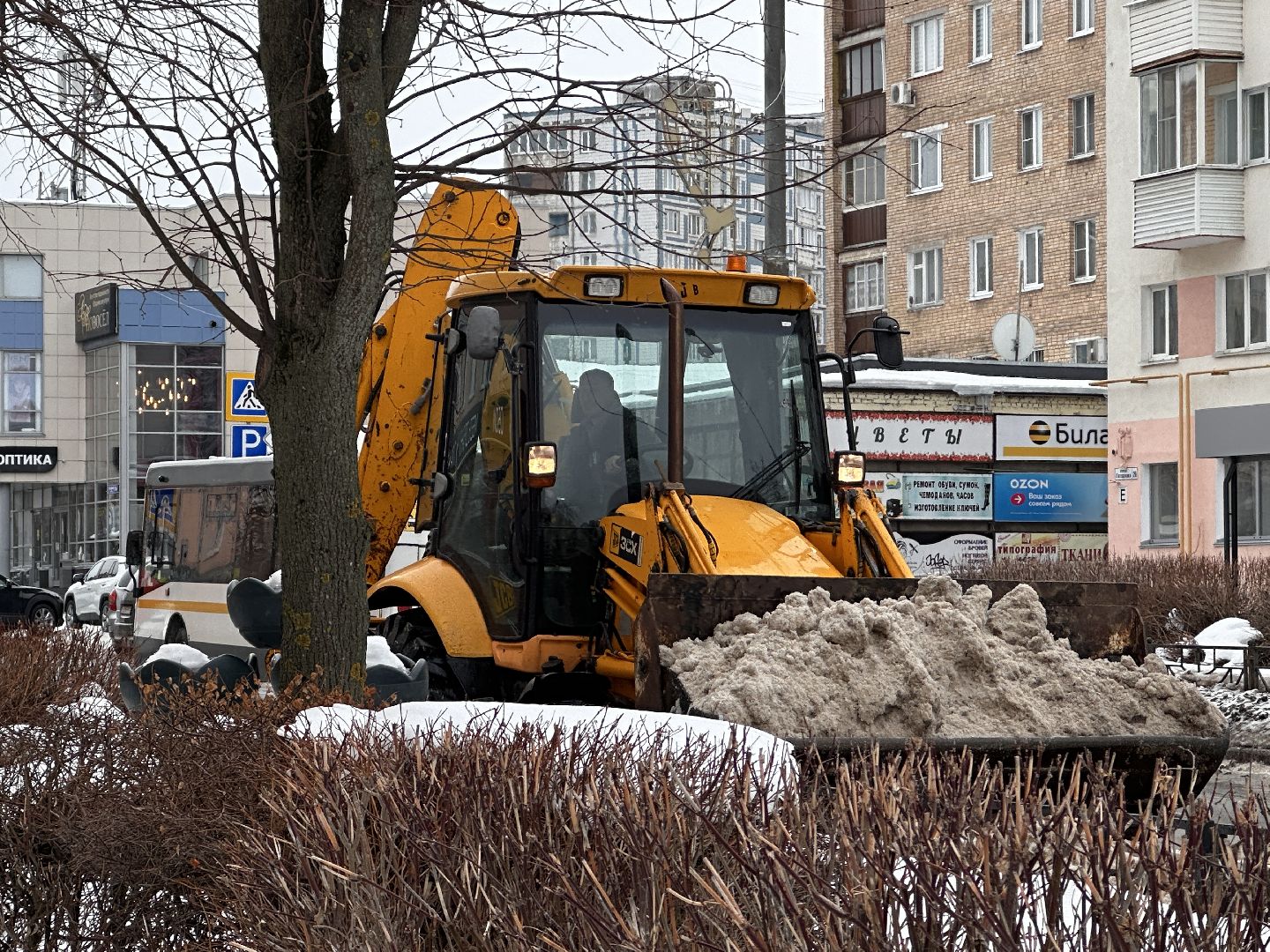 Клин, общество, снег, уборка снега, ЖКХ,