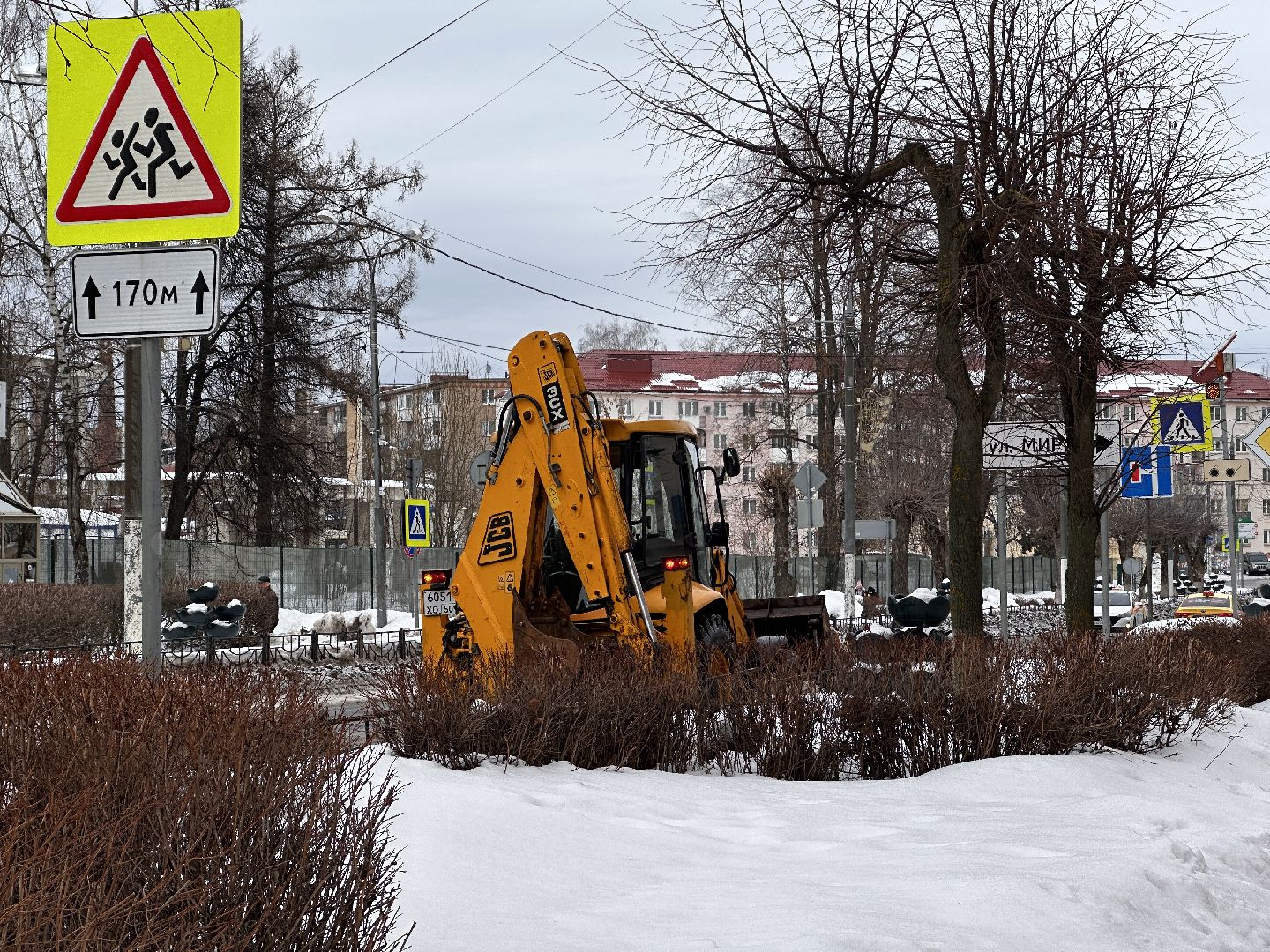 Клин, общество, снег, уборка снега, ЖКХ,
