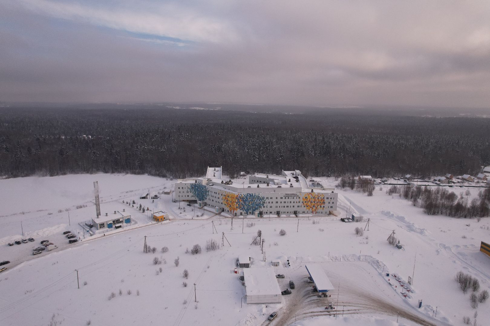 сергиев посад, видео с коптера, медицина, дети,