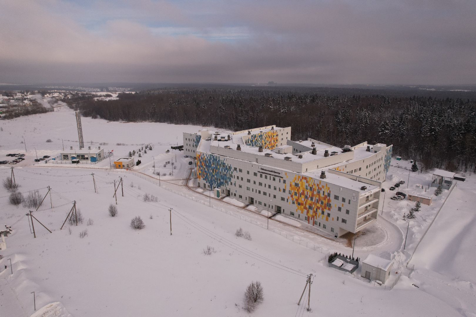 сергиев посад, видео с коптера, медицина, дети,