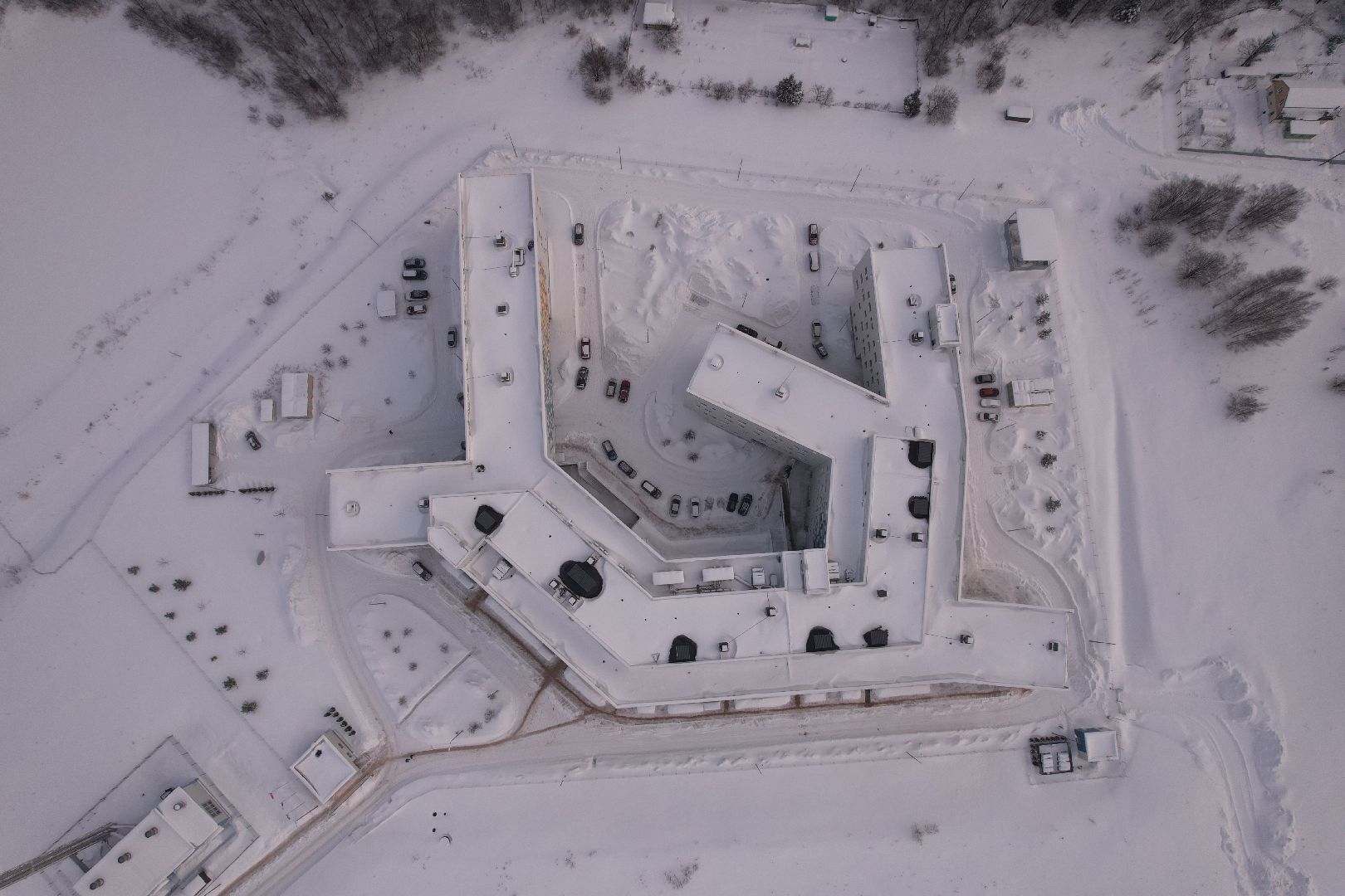 сергиев посад, видео с коптера, медицина, дети,