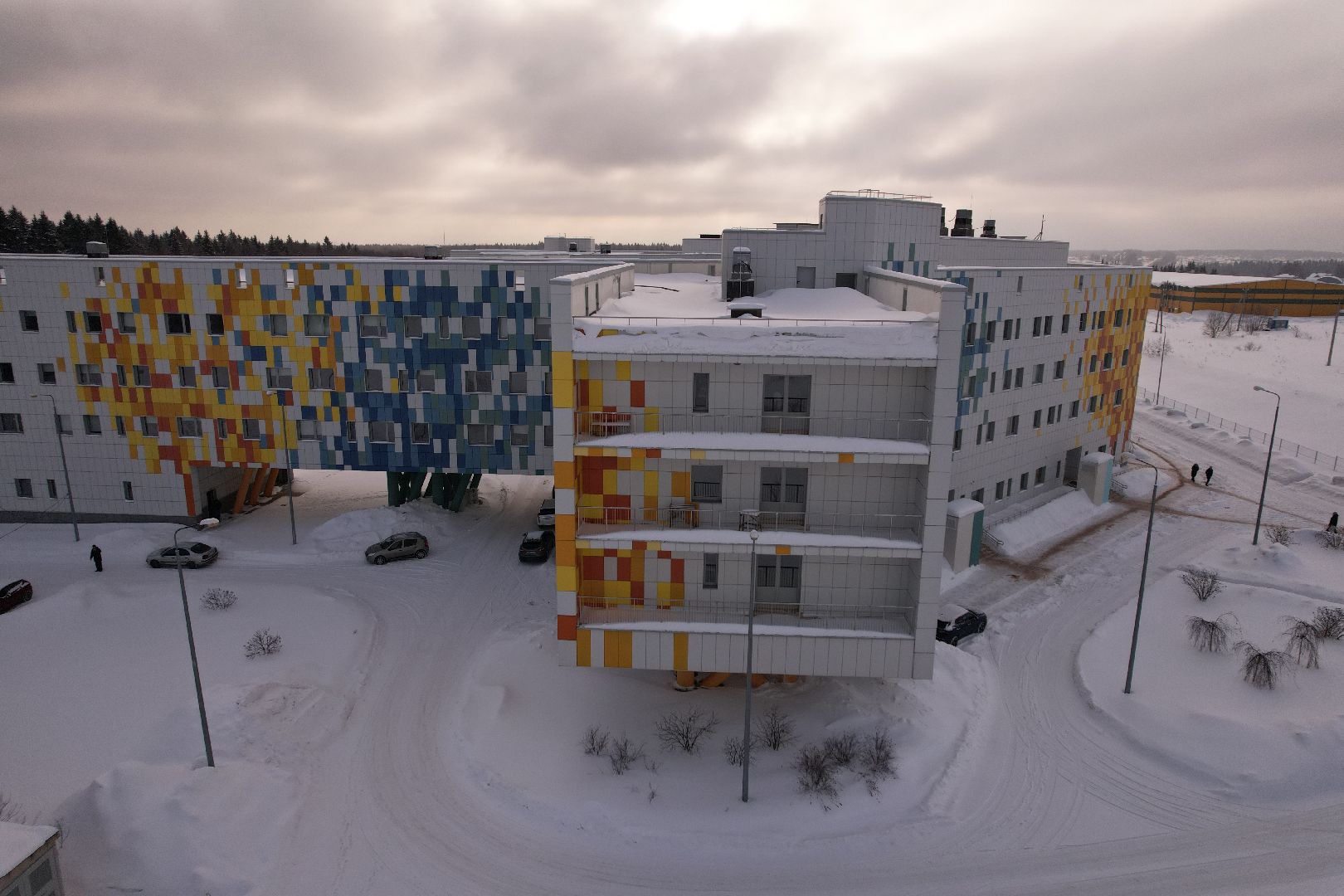 сергиев посад, видео с коптера, медицина, дети,