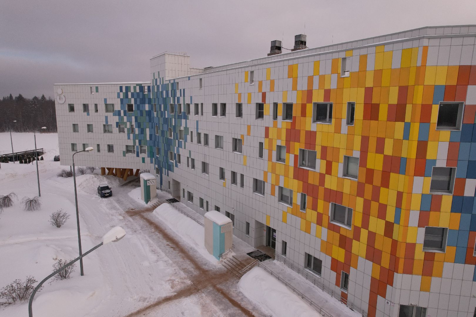 сергиев посад, видео с коптера, медицина, дети,