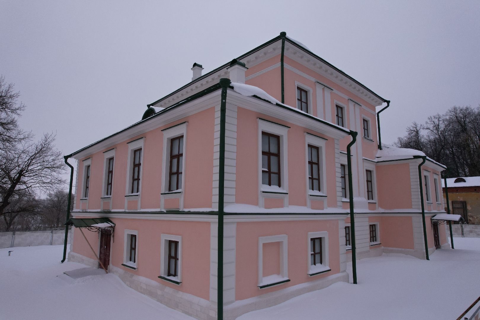 видео с коптера, воскресенск, усадьба, культура,