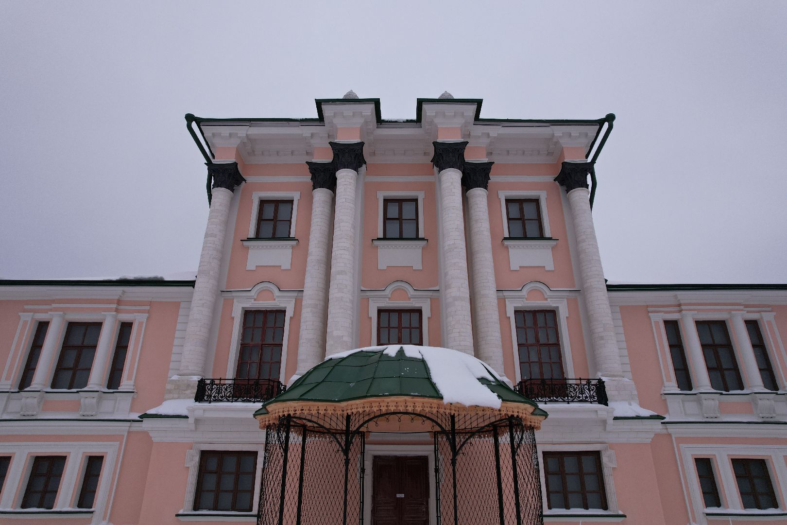 видео с коптера, воскресенск, усадьба, культура,