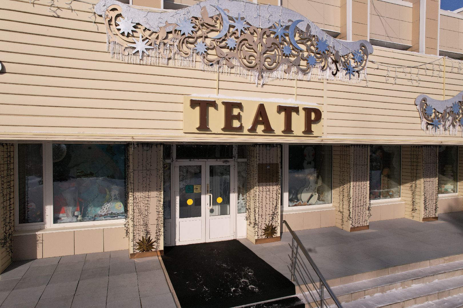 видео с коптера, сергиев посад, культура, театр,