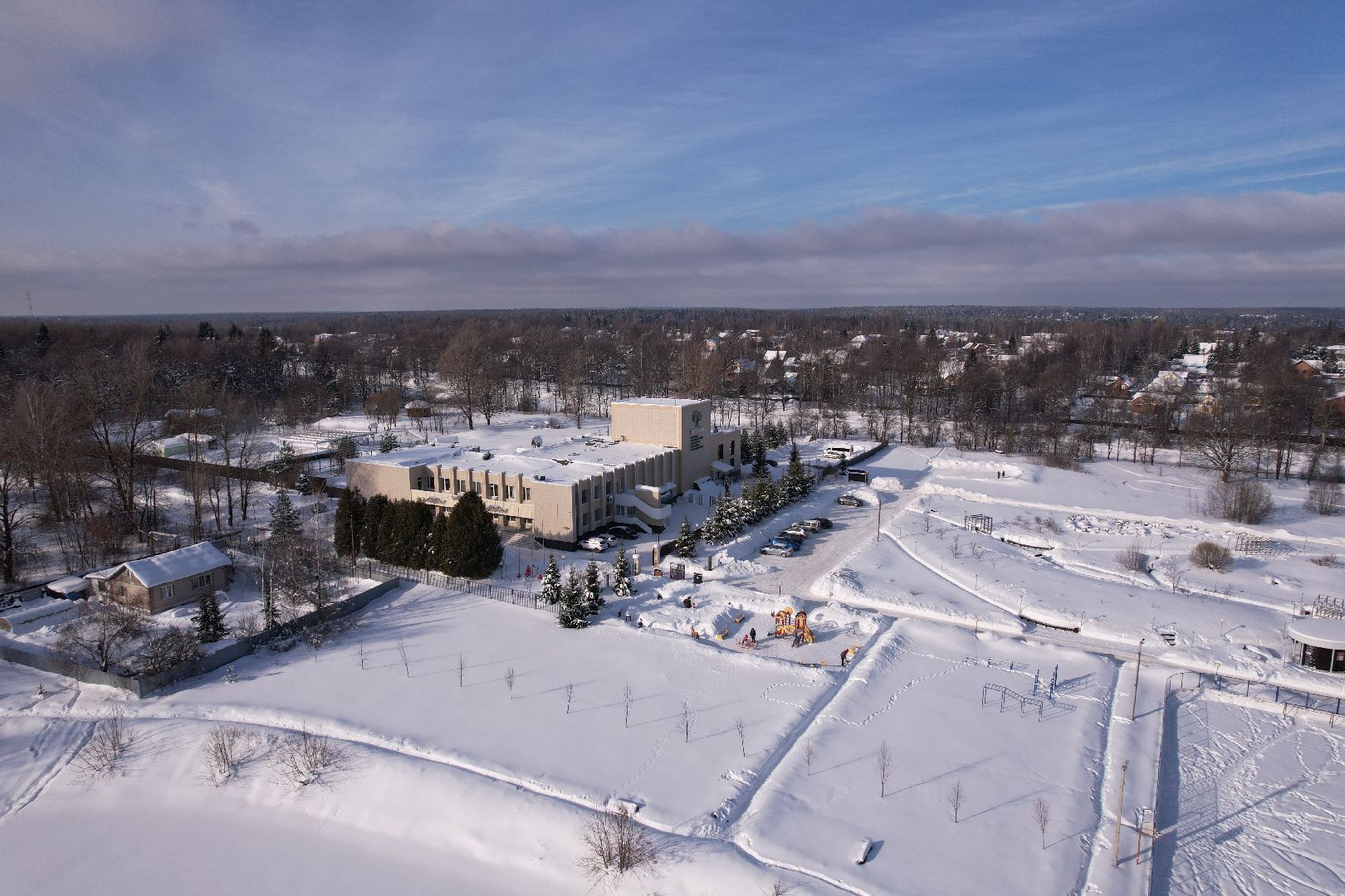 видео с коптера, сергиев посад, культура, театр,