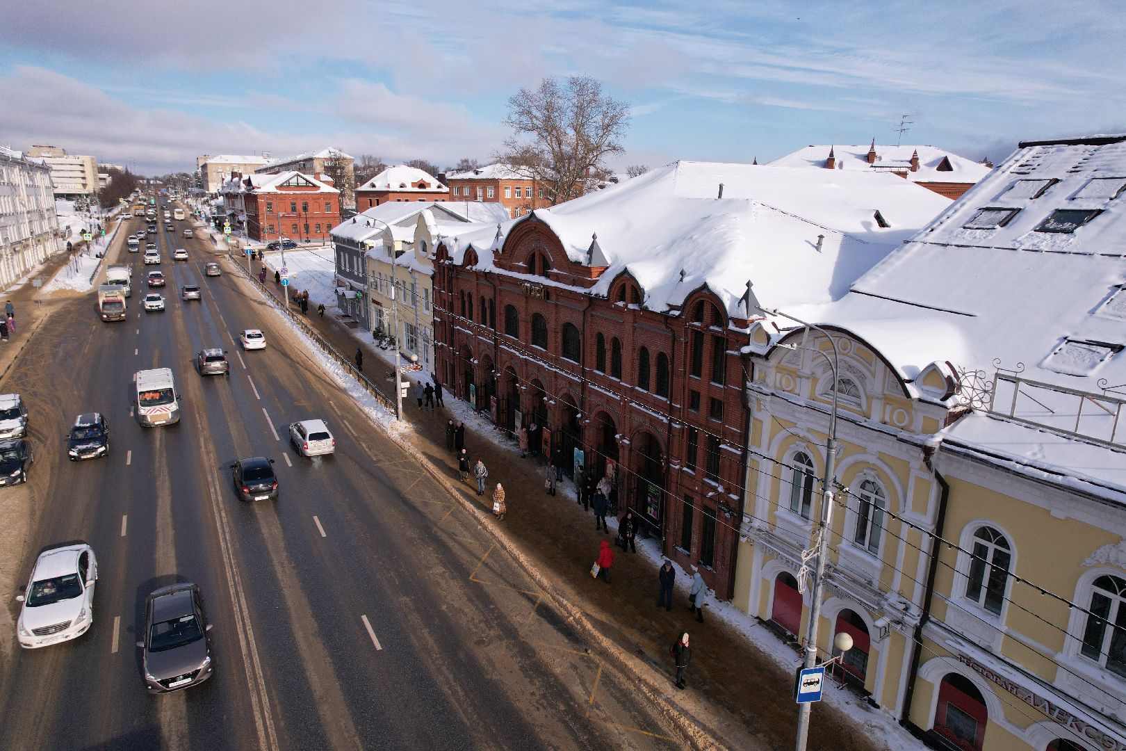 видео с коптера, сергиев посад, культура, музей,