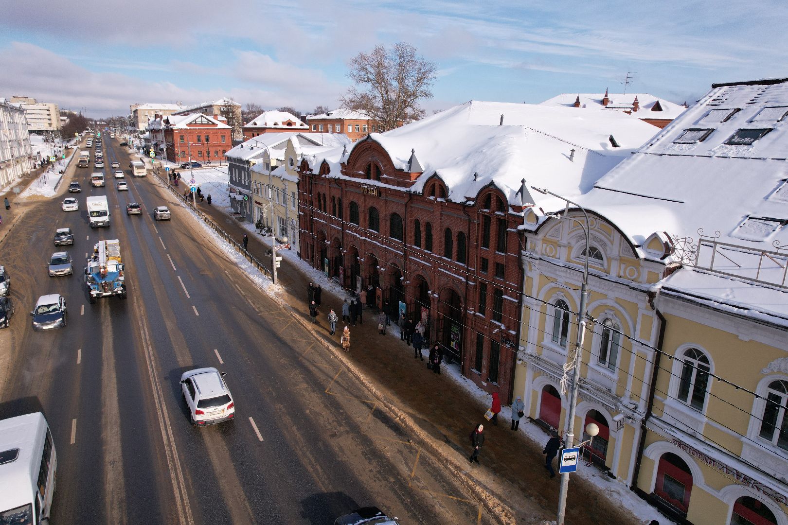 видео с коптера, сергиев посад, культура, музей,