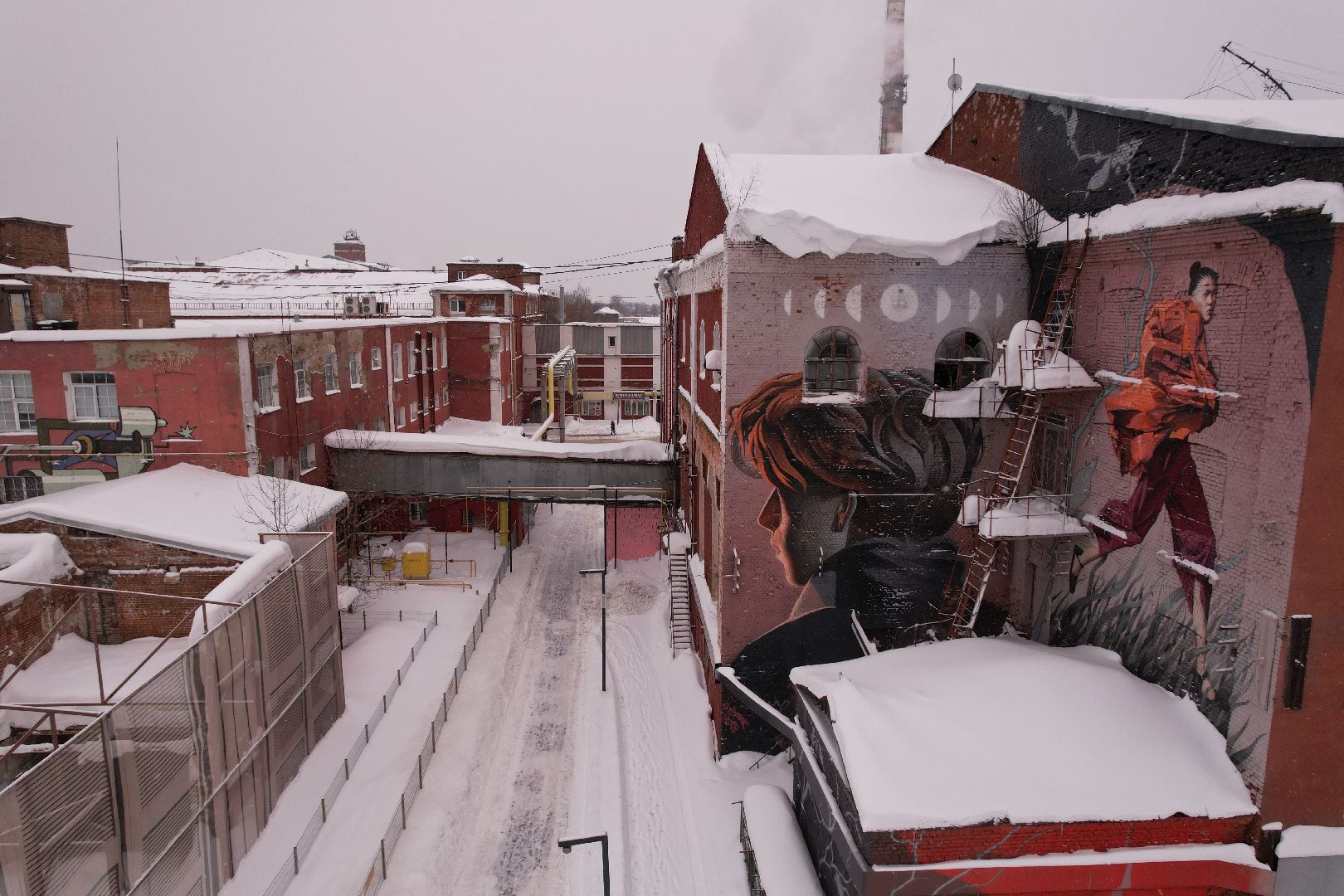 видео с коптера, орехово-зуево, благоустройство, культура,