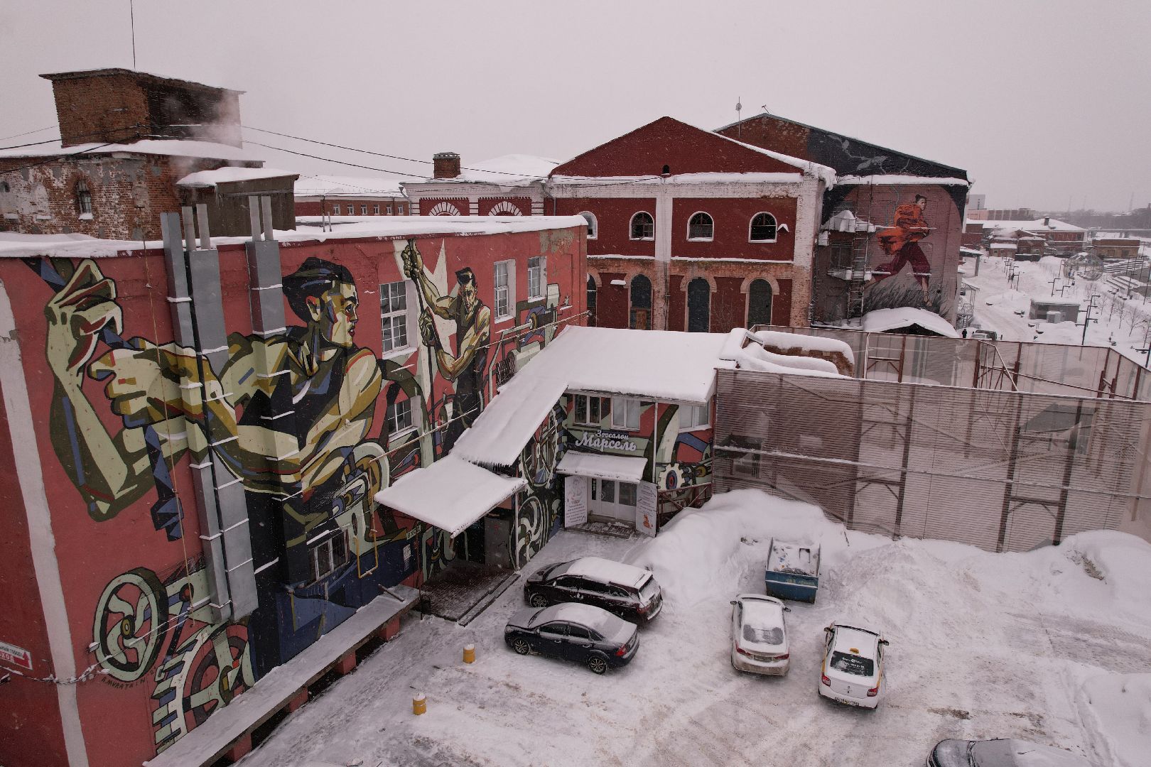 видео с коптера, орехово-зуево, благоустройство, набережная,