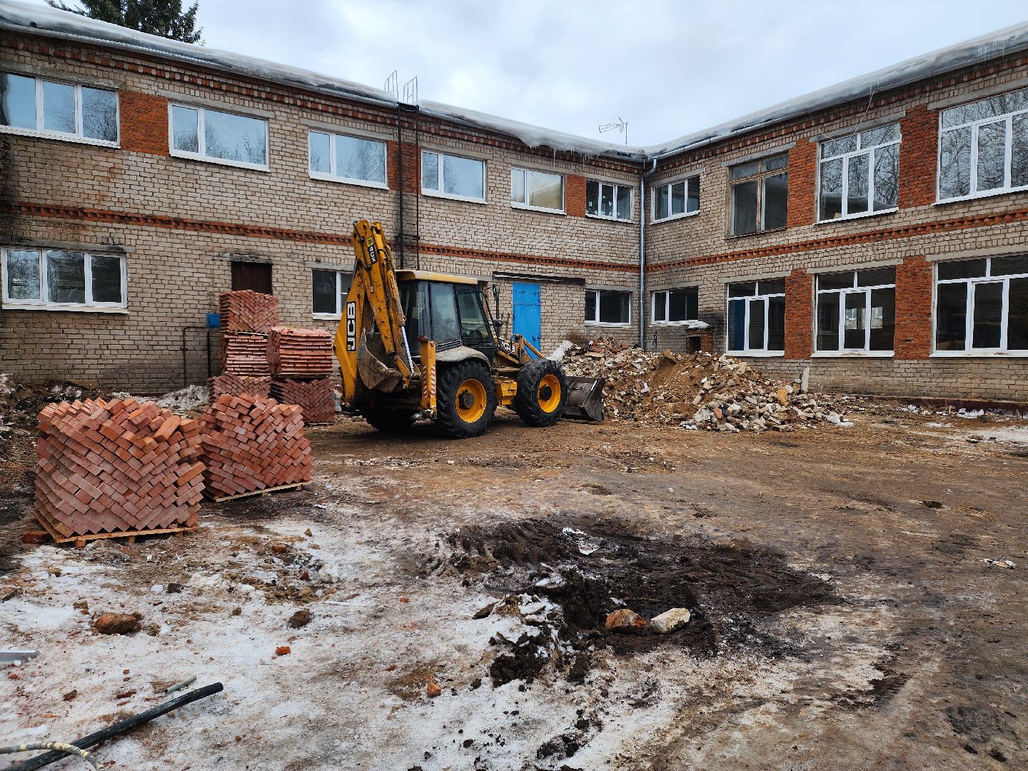 капитальный ремонт, капитальный ремонт детского сада, руза, рузский городской округ, благоустройство, строительство, московская область,