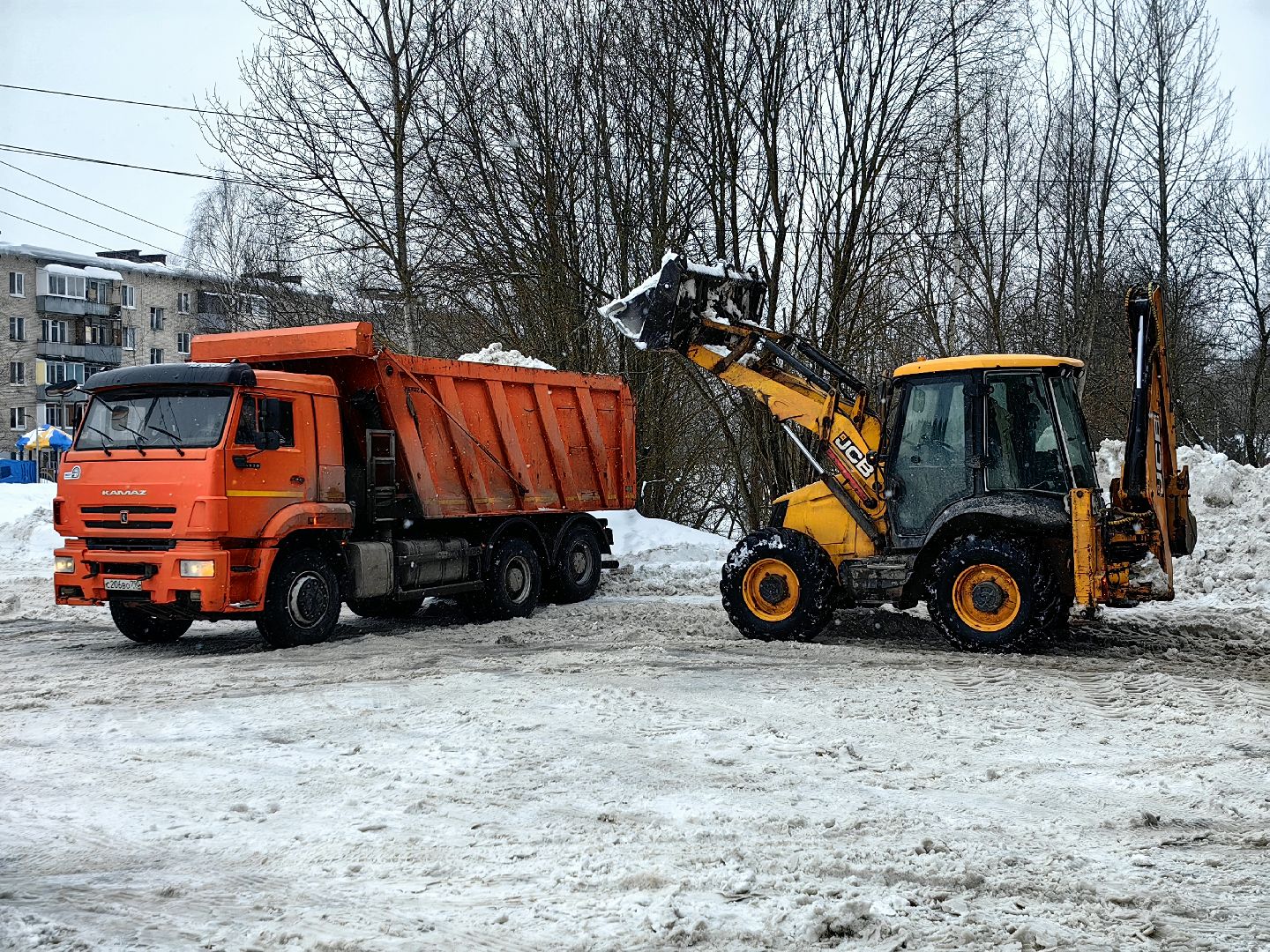 уборка снега, ЖКХ, техника, снегопад,