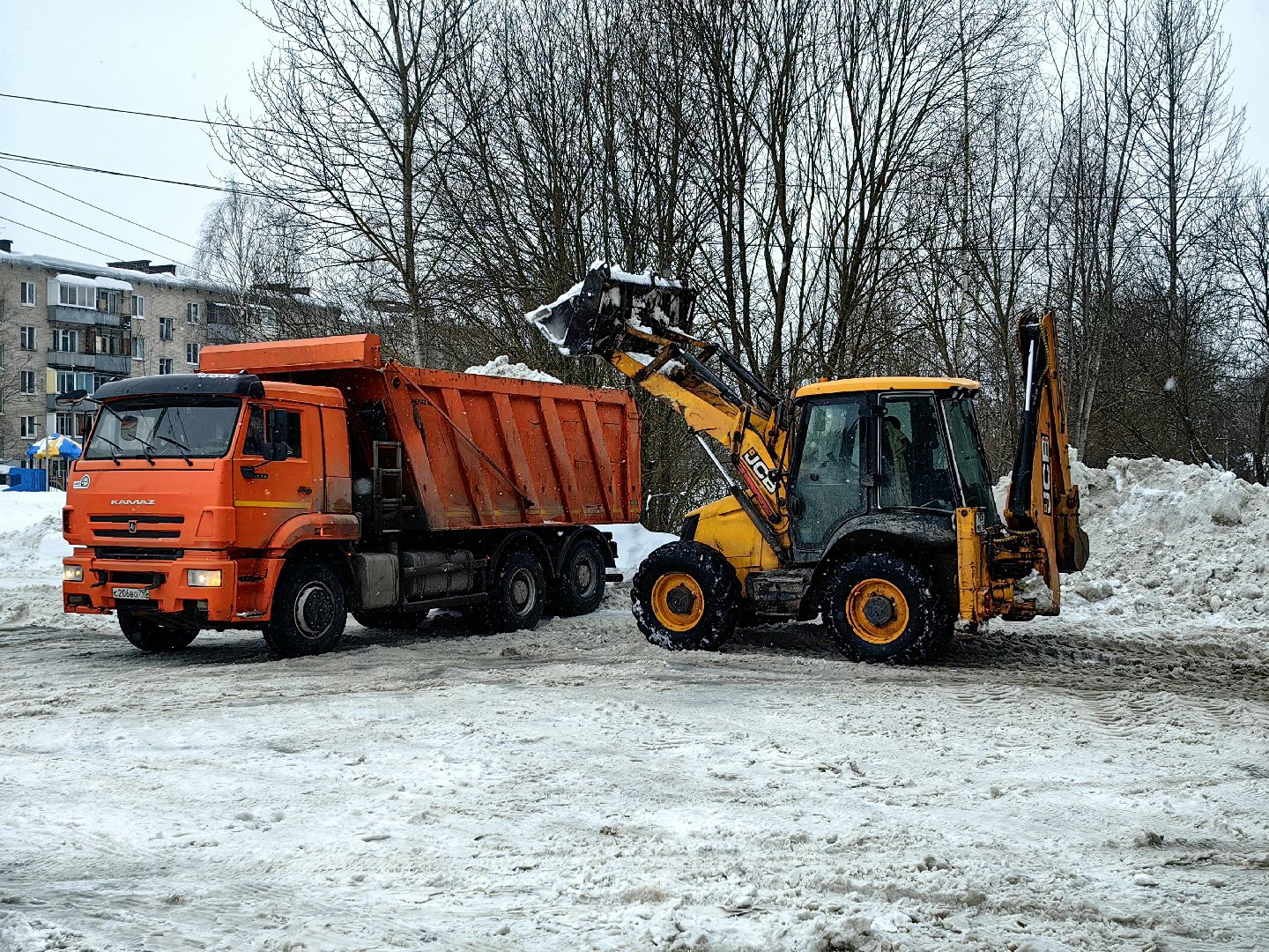 уборка снега, ЖКХ, техника, снегопад,