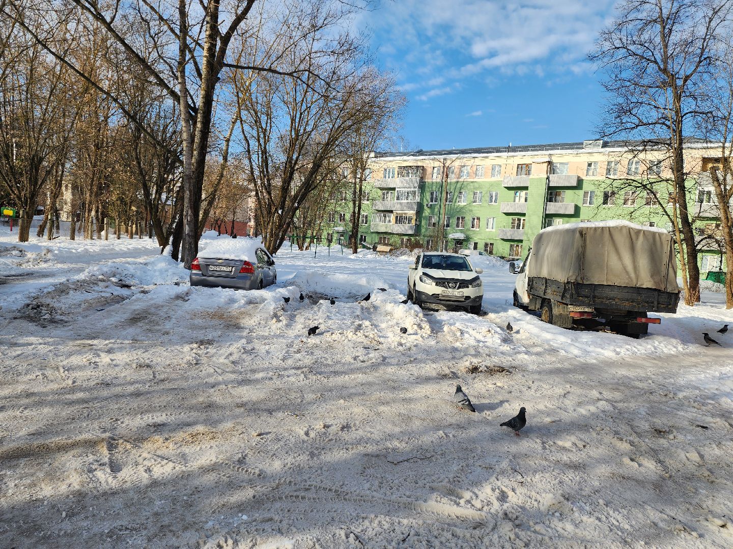 серпухов, подмосковье, знаки запрета парковки, улица Ногина,