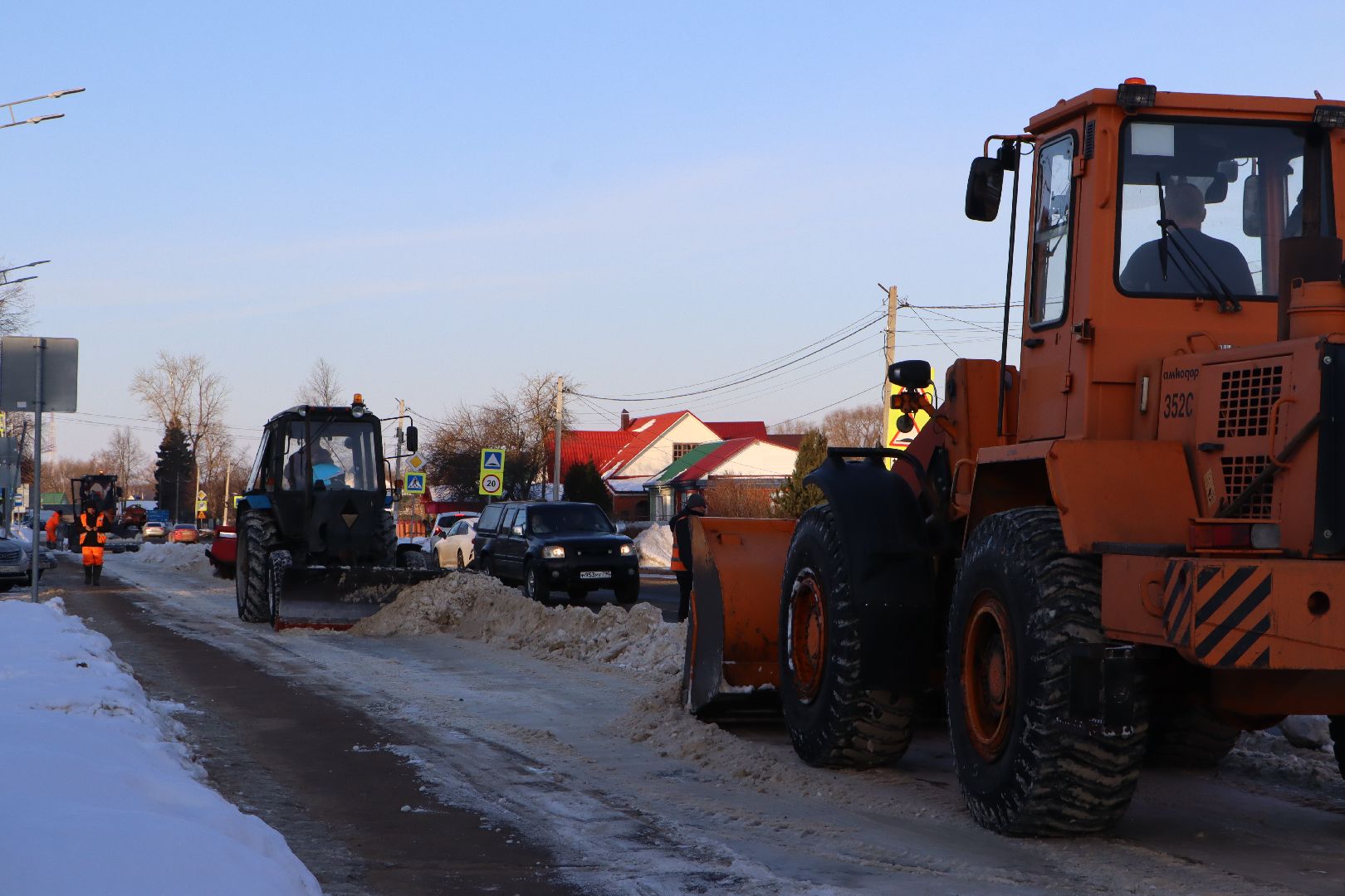 Серебряные Пруды, вывоз снега, Серебряно-Прудский Автодор,