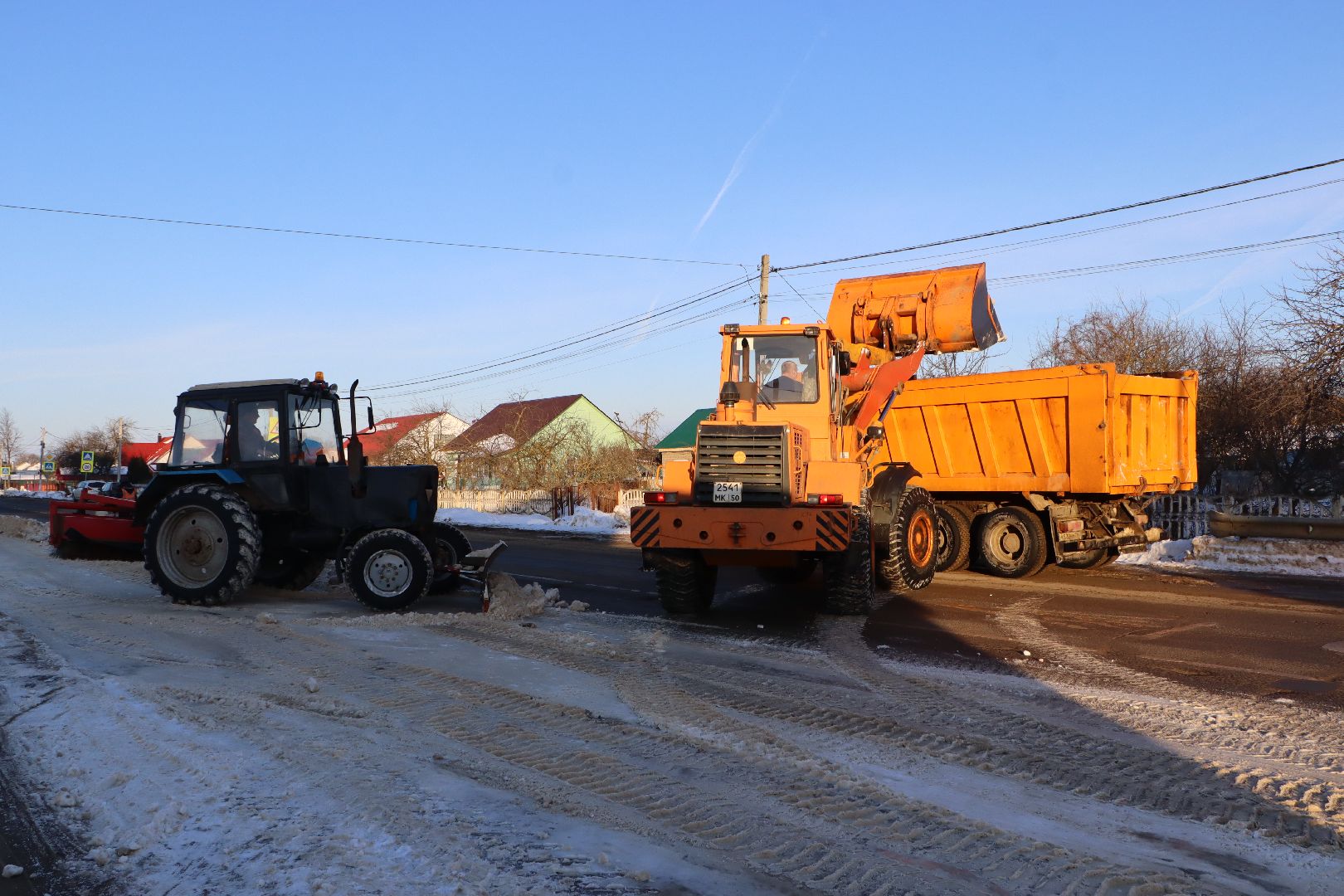 Серебряные Пруды, вывоз снега, Серебряно-Прудский Автодор,