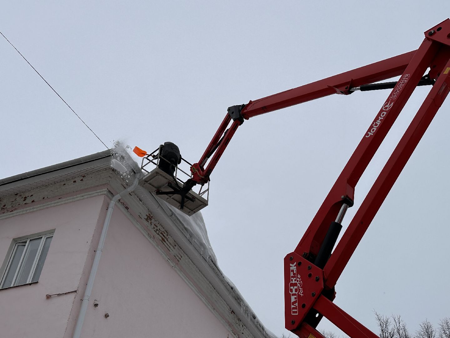 Клин, общество, ЖКХ, сосульки,